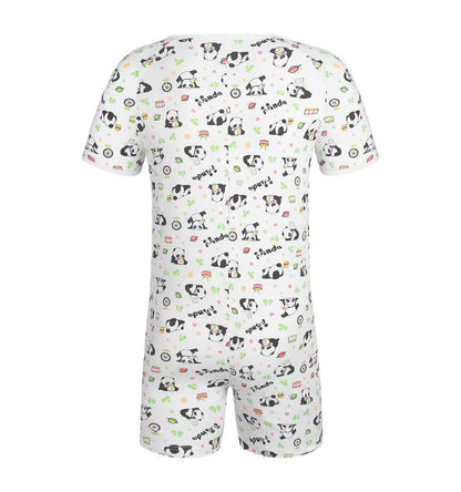 Landofgenie Men Print Onesie - Panda Print - landofgenie