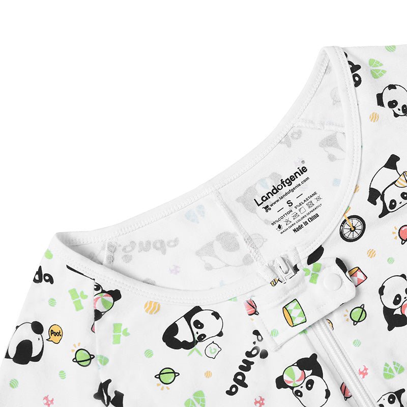 Landofgenie Men Print Onesie - Panda Print - landofgenie