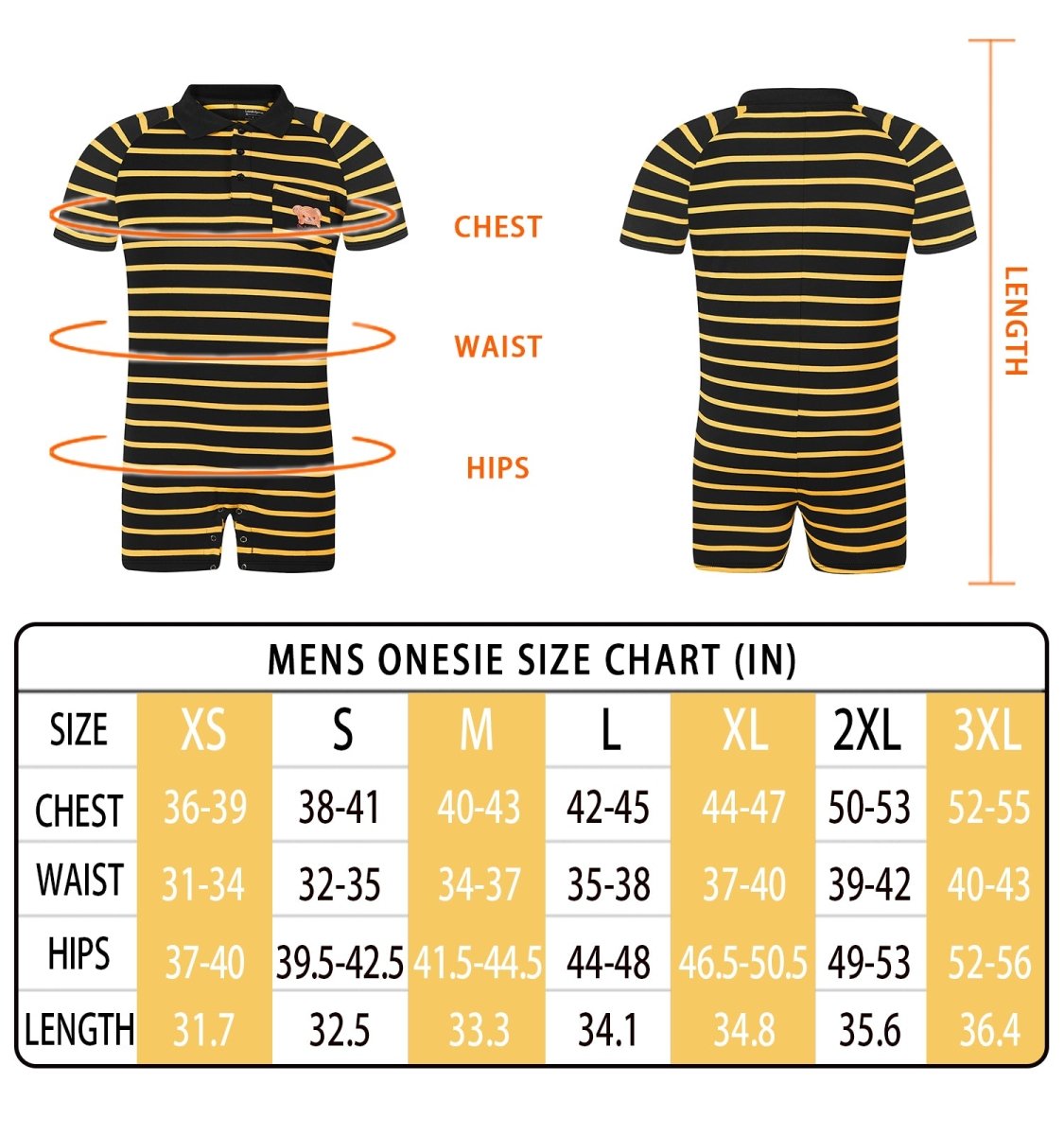 Landofgenie Men Short Sleeve Romper One Piece Pajamas - Black Bear - landofgenie