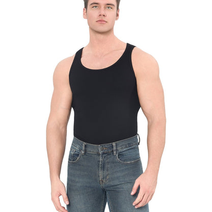 Landofgenie Mens Cotton Soft Ribbed Onesie - Black - landofgenie