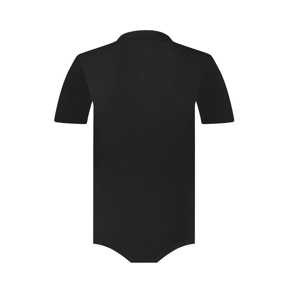 Landofgenie Mens Jumpsuit Polo Shirt Casual Style - Black - landofgenie