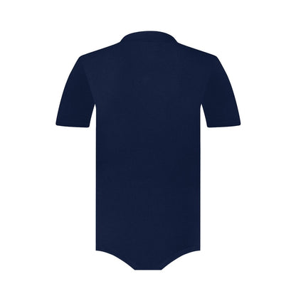 Landofgenie Mens Jumpsuit Polo Shirt Casual Style - Navy - landofgenie