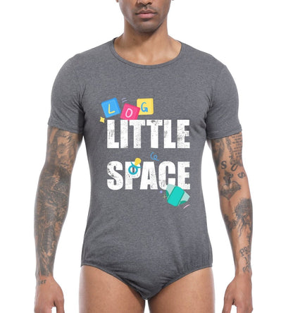 Landofgenie Mens Print Stripe Onesie -littlespace - landofgenie