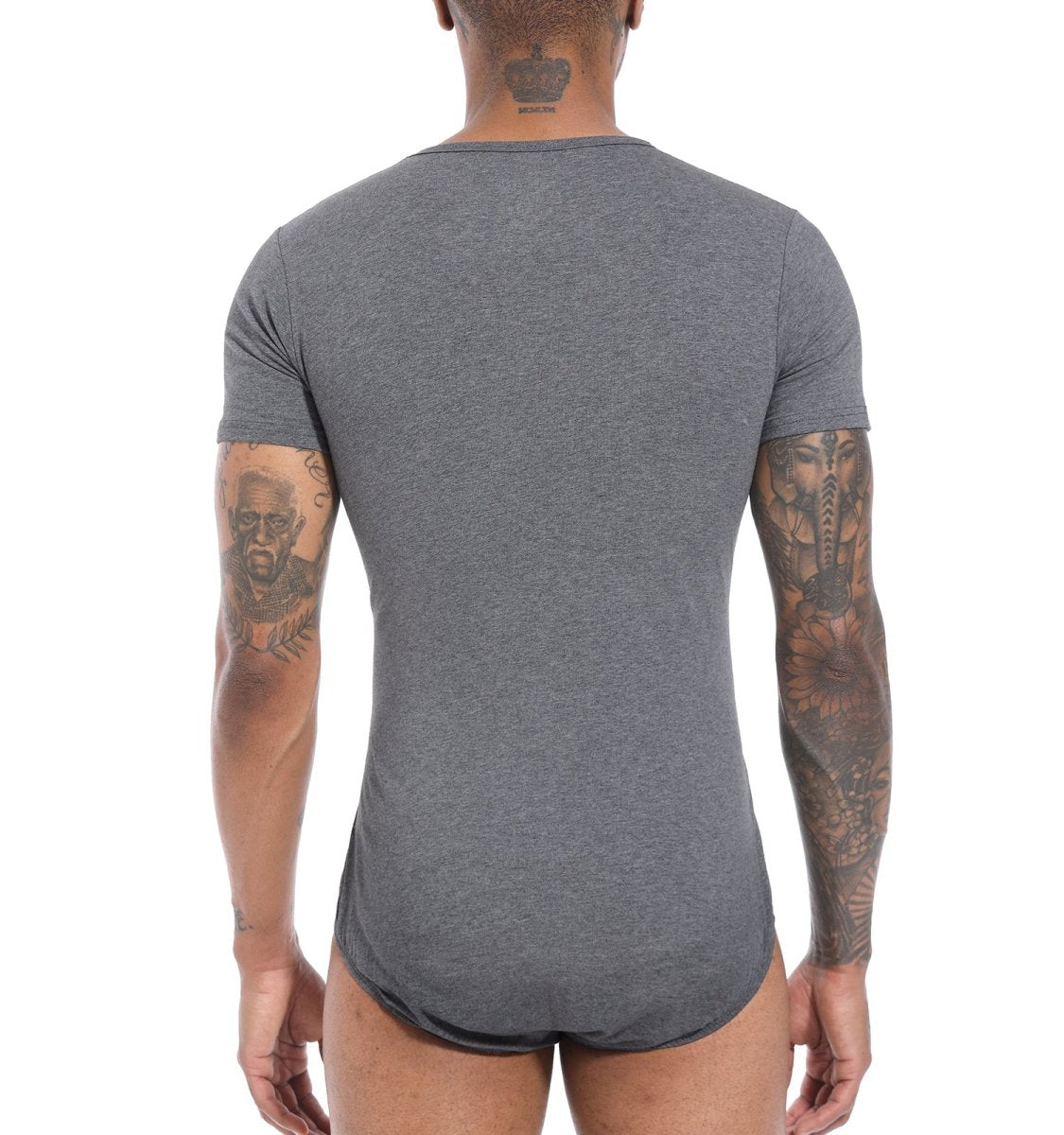 Landofgenie Mens Print Stripe Onesie -littlespace - landofgenie