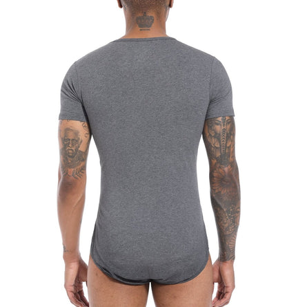 Landofgenie Mens Print Stripe Onesie -littlespace - landofgenie