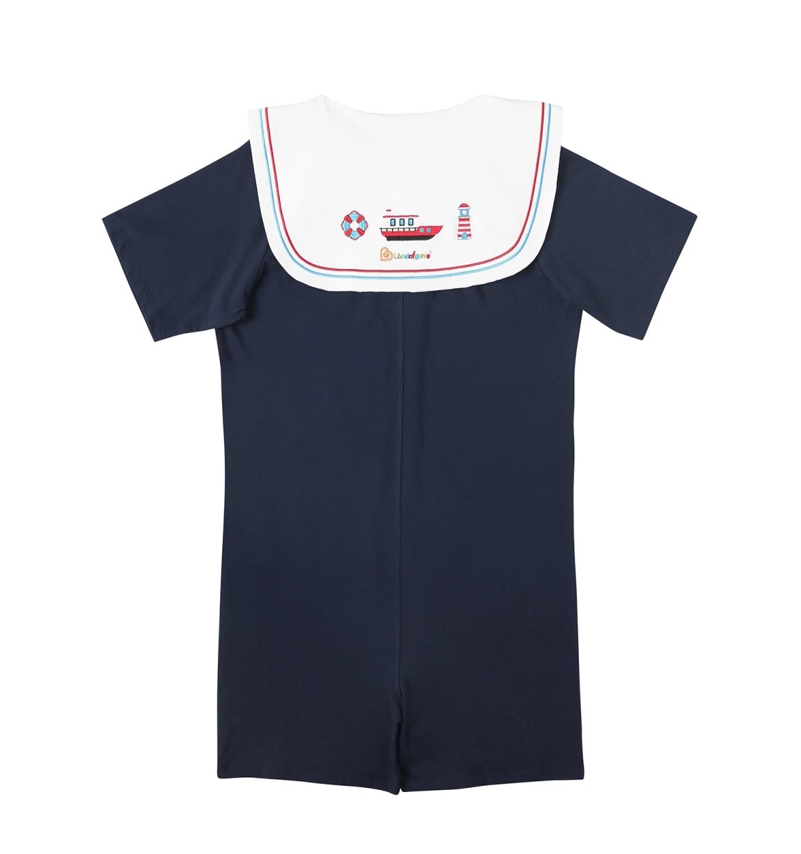 Landofgenie Mens Short Sleeve Bodysuit One Piece Pajamas - Captain - landofgenie
