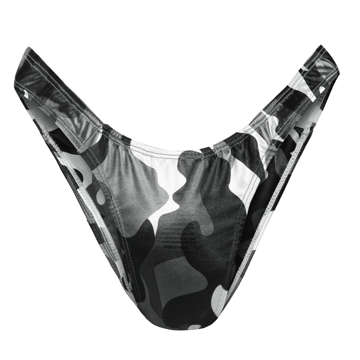 Landofgenie No gender hiding Thong Tucking Gaff Panties - Camouflage Black - landofgenie