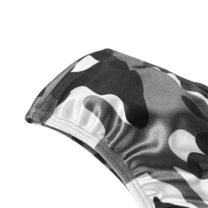Landofgenie No gender hiding Thong Tucking Gaff Panties - Camouflage Black - landofgenie