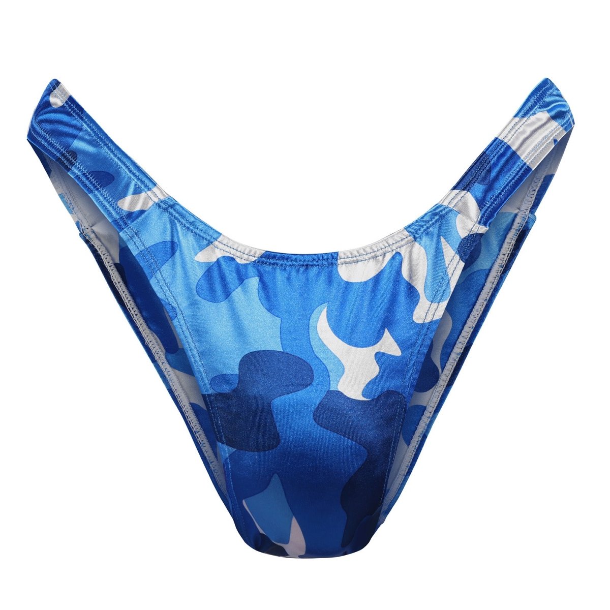 Landofgenie No gender hiding Thong Tucking Gaff Panties - Camouflage Blue - landofgenie