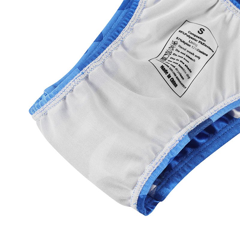 Landofgenie No gender hiding Thong Tucking Gaff Panties - Camouflage Blue - landofgenie