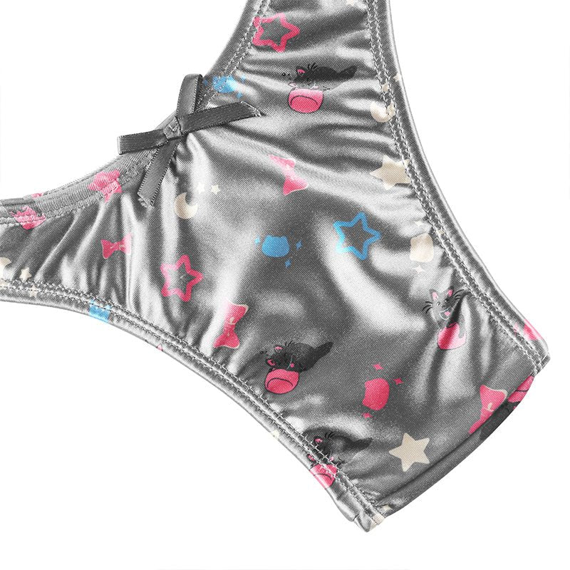 Landofgenie No gender hiding Thong Tucking Gaff Panties - Cat - landofgenie