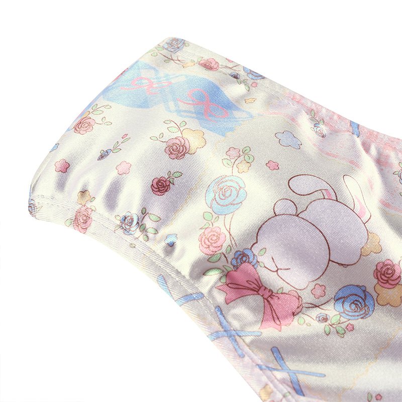 Landofgenie No gender hiding Thong Tucking Gaff Panties - Garden Bunny - landofgenie