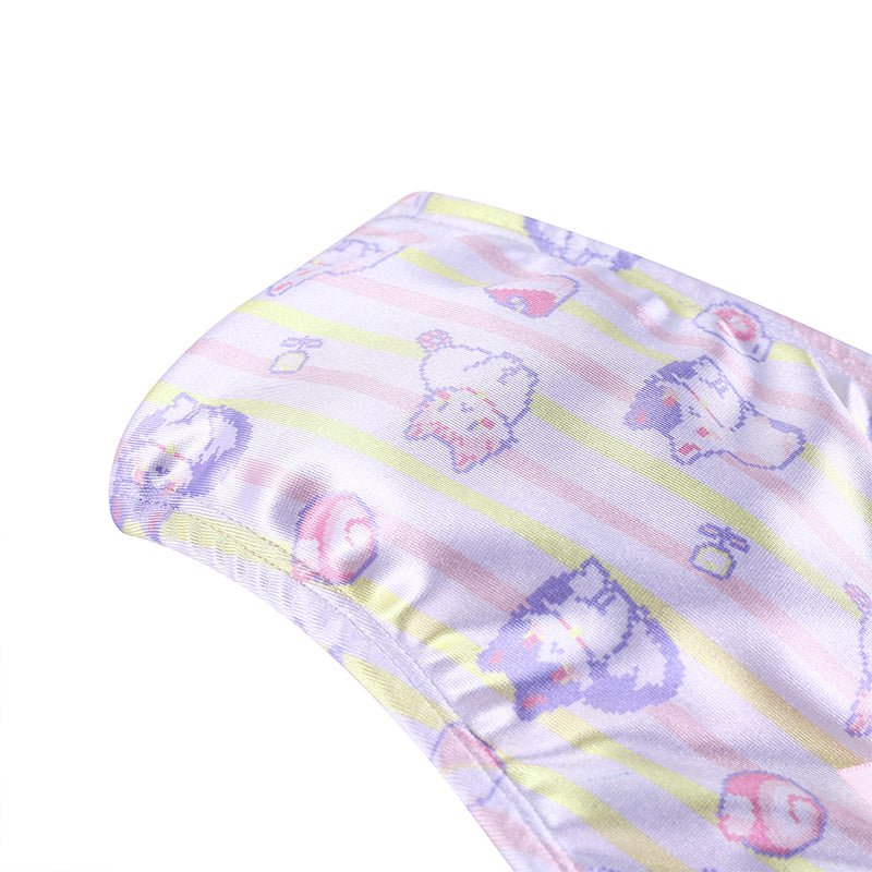 Landofgenie No gender hiding Thong Tucking Gaff Panties - Pixel Cat - landofgenie