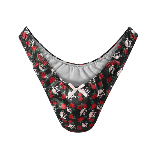 Landofgenie No gender hiding Thong Tucking Gaff Panties - Skull - landofgenie