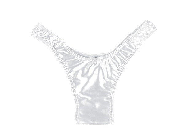 Landofgenie No gender hiding Thong Tucking Gaff Panties - White - landofgenie