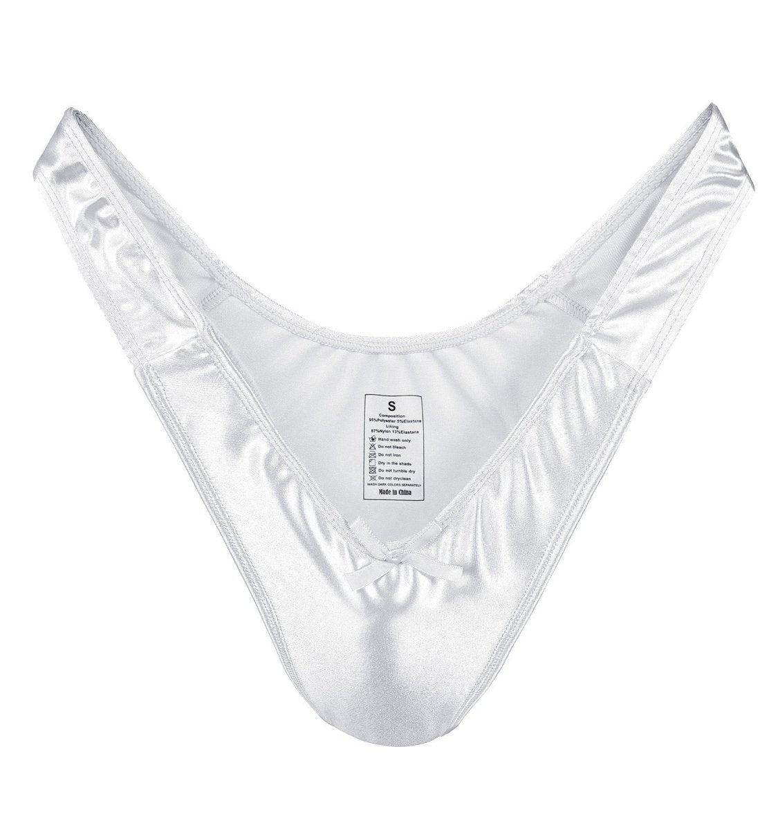 Landofgenie No gender hiding Thong Tucking Gaff Panties - White - landofgenie