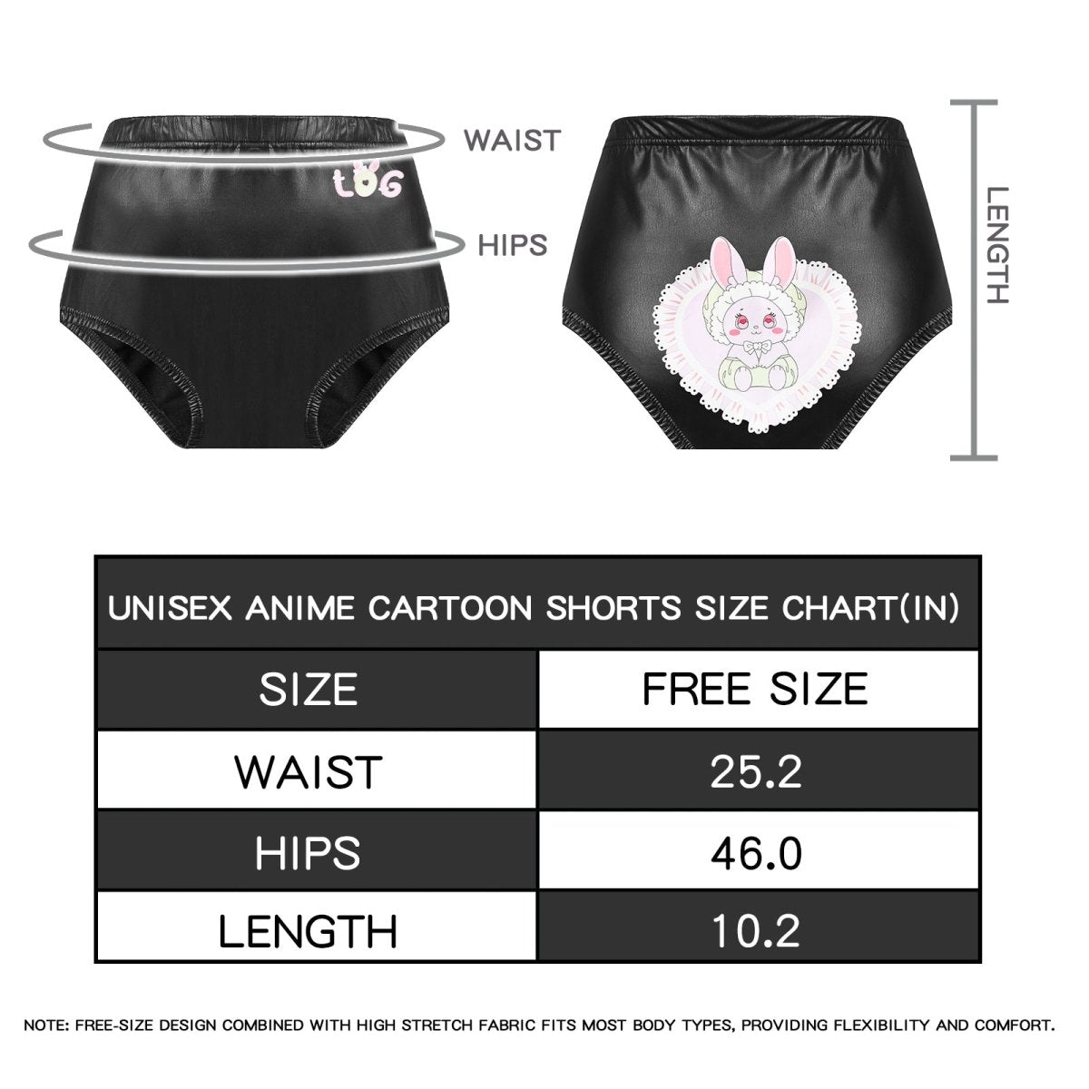 Landofgenie One Size Adult Diaper Cover - Bunny - landofgenie
