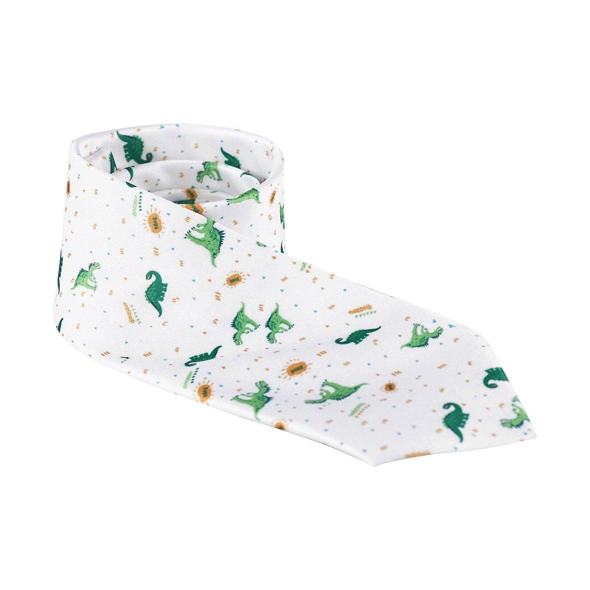 Landofgenie Printed Tie - Ancient dinosaurs - landofgenie