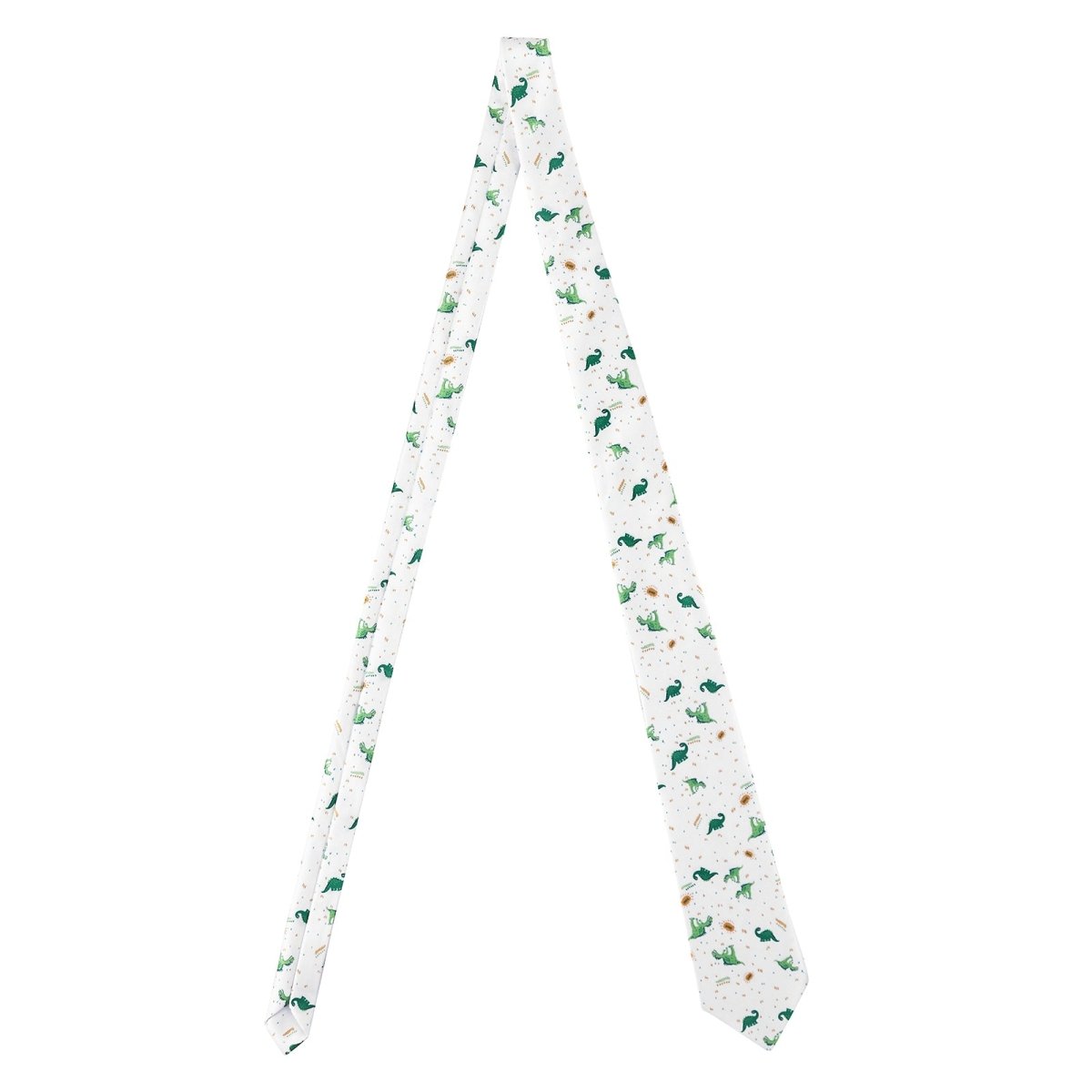 Landofgenie Printed Tie - Ancient dinosaurs - landofgenie