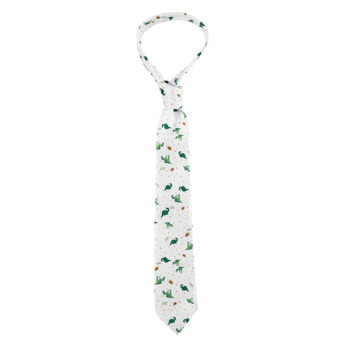 Landofgenie Printed Tie - Ancient dinosaurs - landofgenie