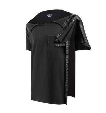 Landofgenie Unisex Post Shoulder Surgery Shirts - Black - landofgenie