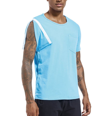 Landofgenie Unisex Post Shoulder Surgery Shirts - Blue - landofgenie