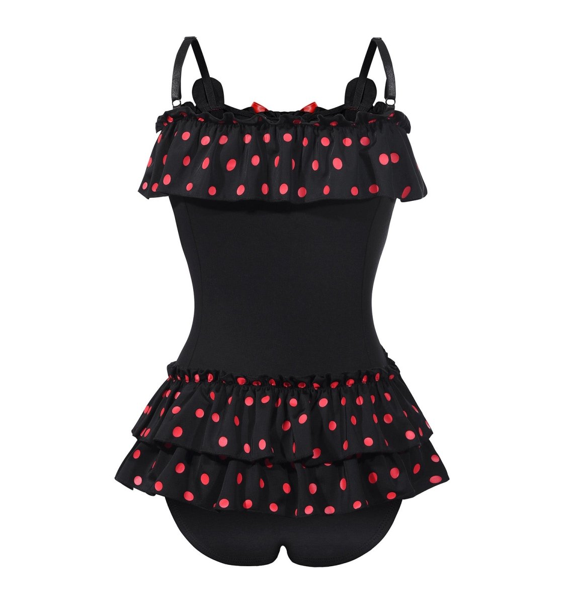 Landgenie Cotton Women Polka Dots Onesie - Mini - landofgenie