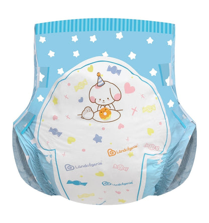 Landofgenie Adult ABDL Diapers Overnight Adult Diapers With 10 Pieces - Puppy Sweet Bakery - landofgenie