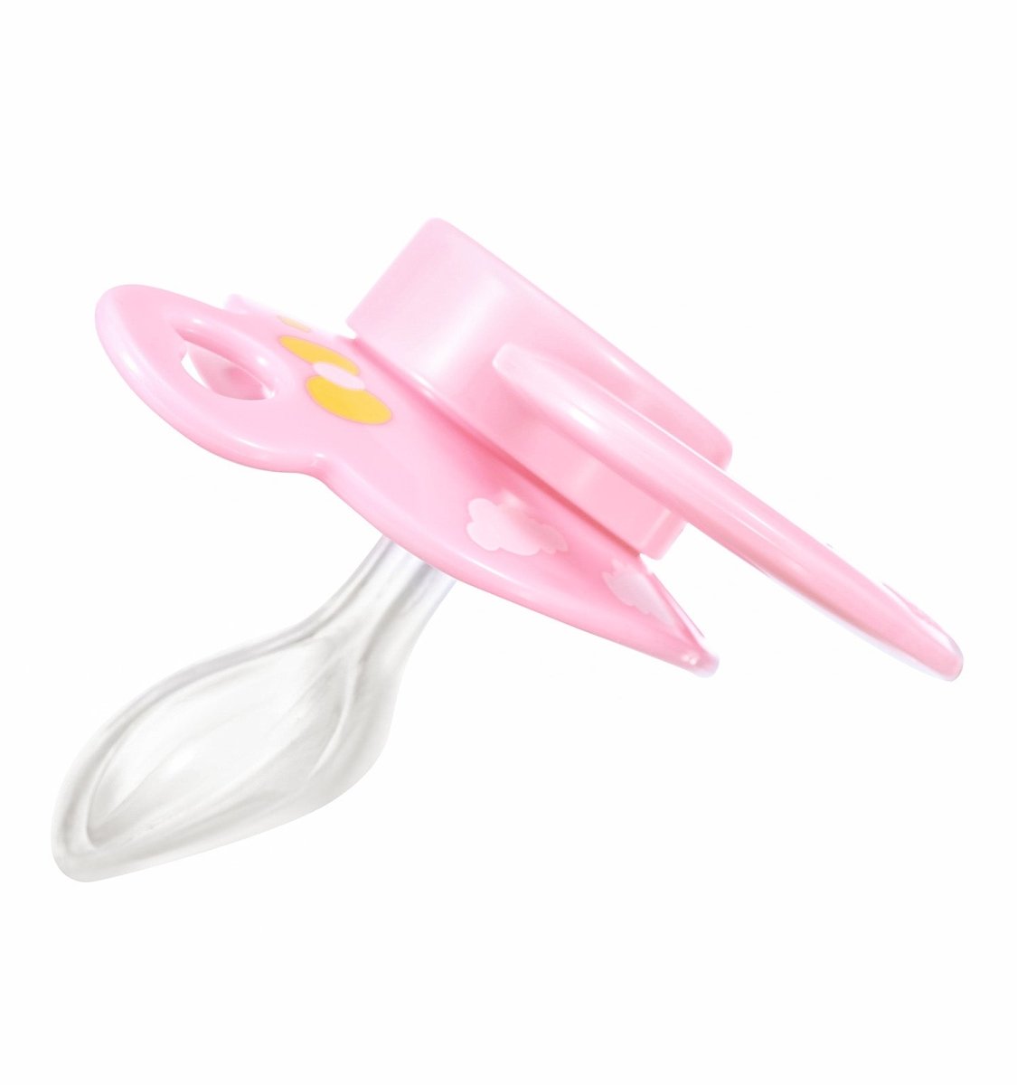 Landofgenie Adult Sized Print Pacifier - Pink & Purple Bear Paci - landofgenie