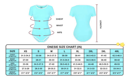 Landofgenie Basic ABDL Cotton Cyan Onesie - Adult Baby Onesie - landofgenie