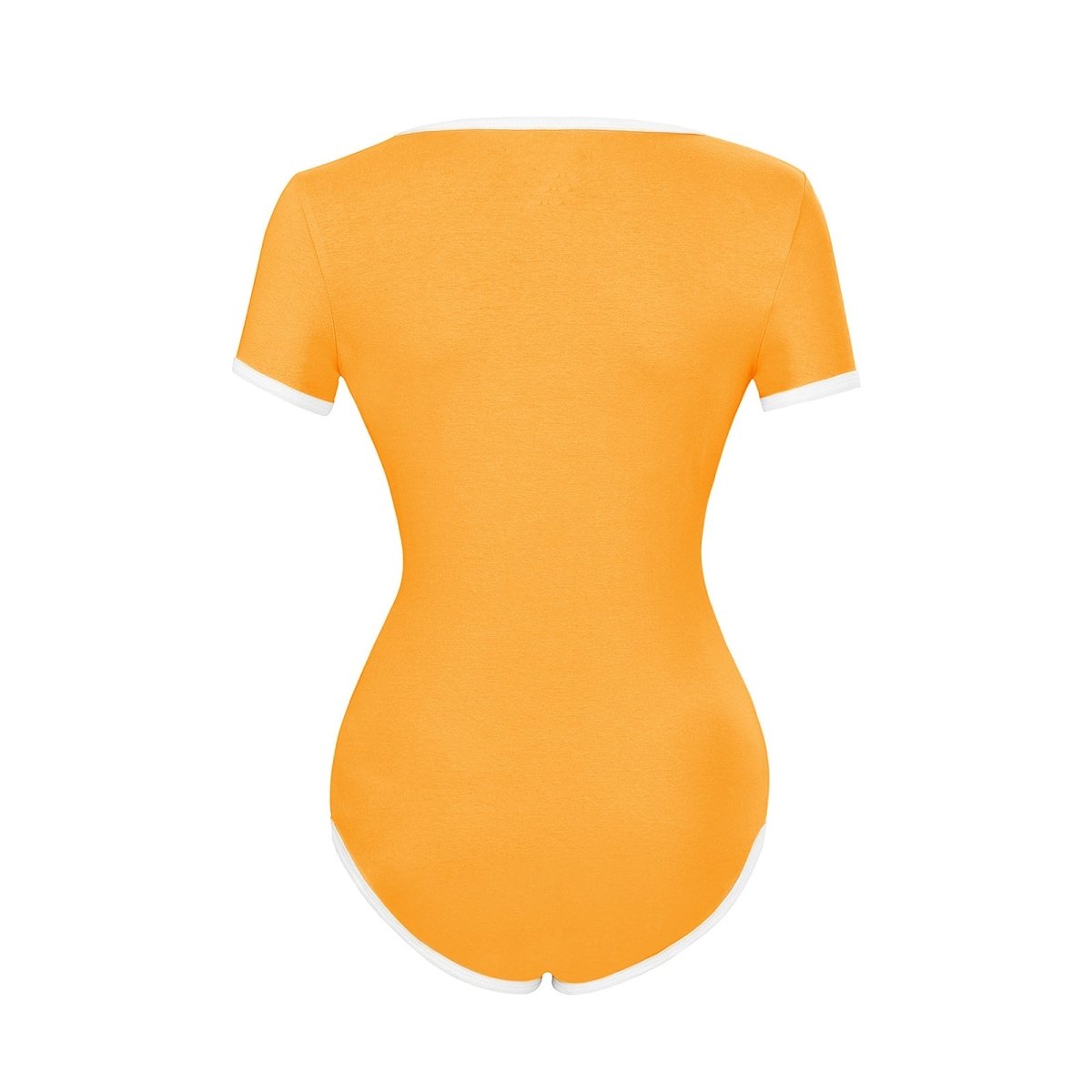 Landofgenie Basic ABDL Cotton Orange Onesie - Adult Baby Onesie - landofgenie