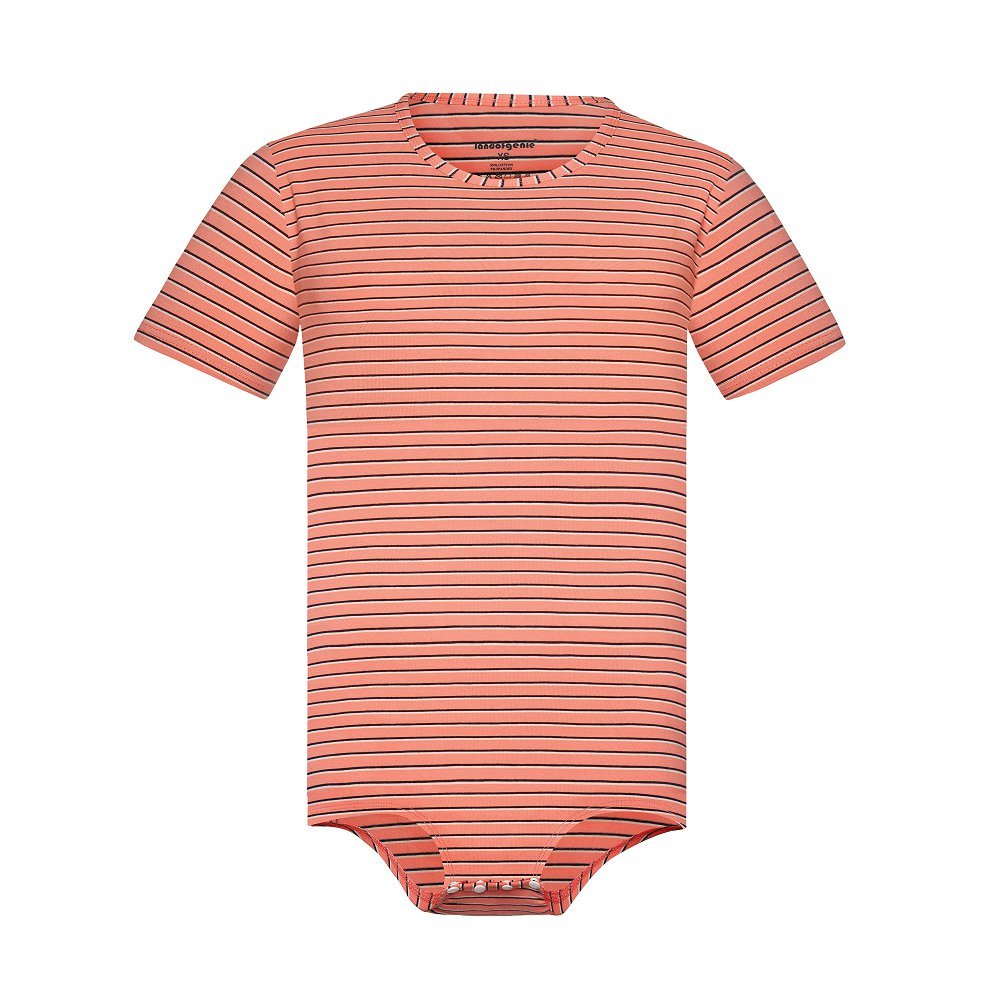 Landofgenie Mens Striped Onesie Short Sleeve Bodysuit Pink - Stripe Maker - landofgenie
