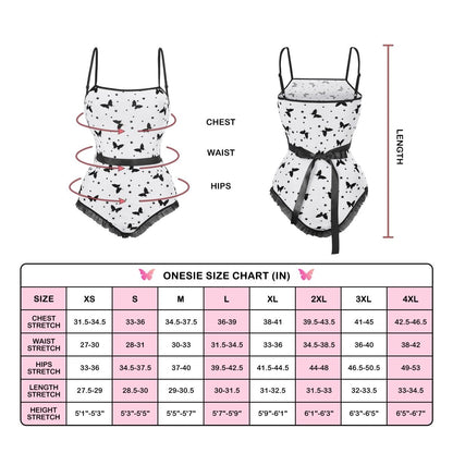 Landofgenie Sleepwear butterfly Star - Butterfly Star Black - landofgenie